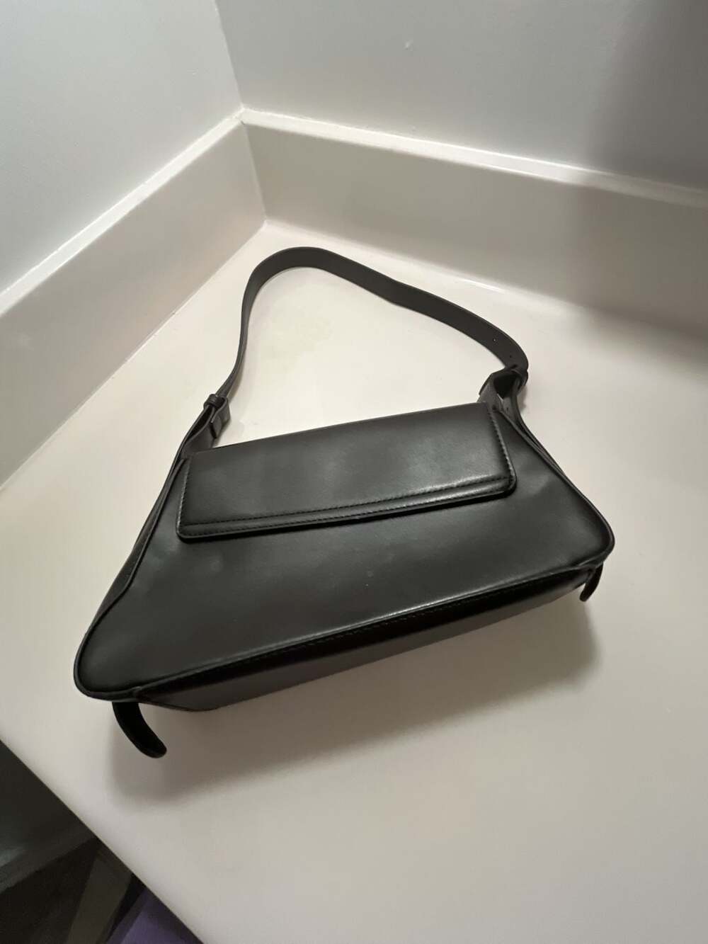 Urban Expressions Black Vegan Leather Handbag